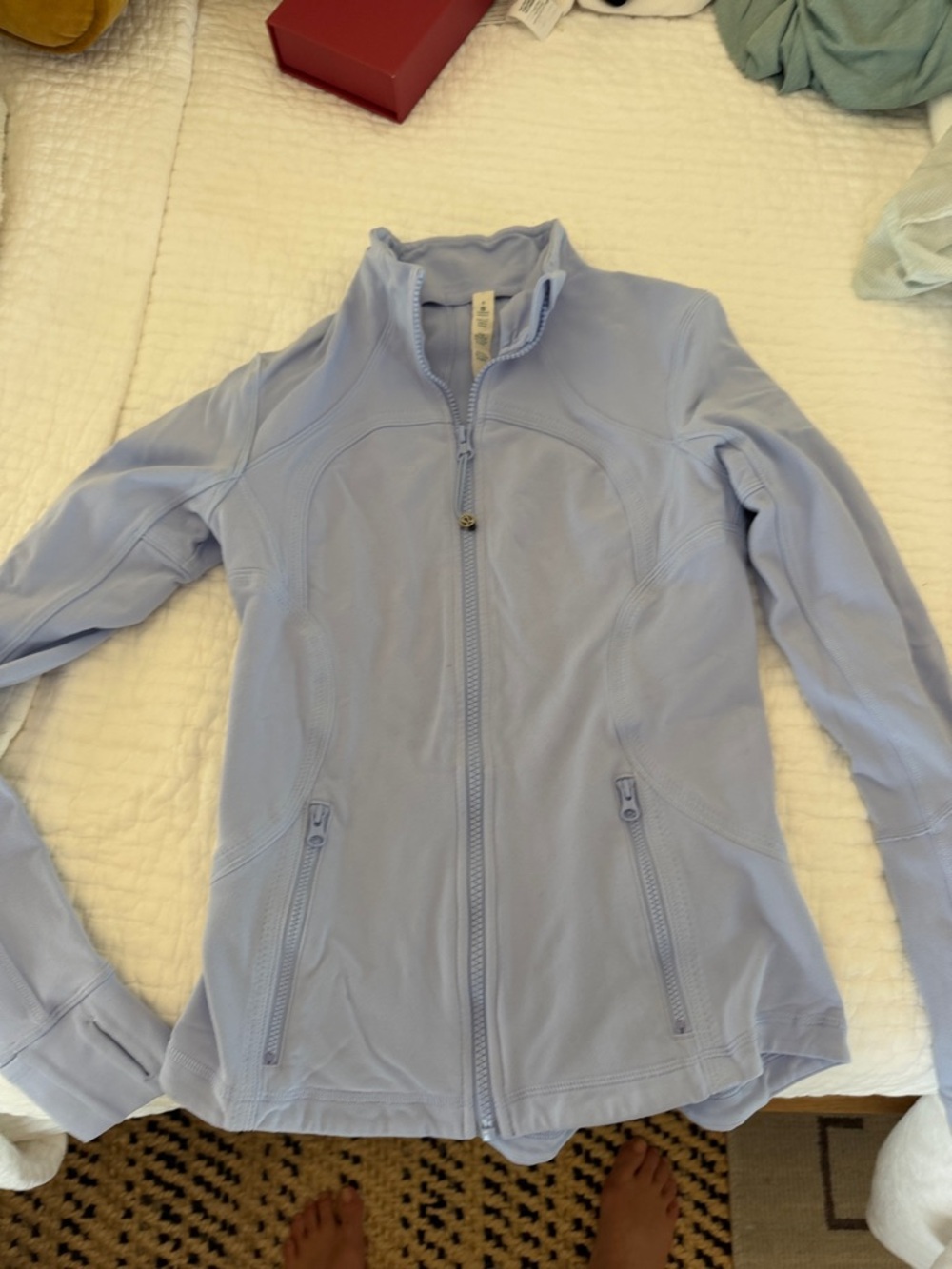 Lulu periwinkle define sculpt Jacket